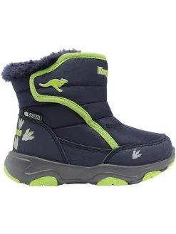 Kangaroos Stiefel & Boots·Stiefel|Stiefel & Boots^Winterstiefel "KS-Trunks Mid V" in Dunkelblau/ Grün