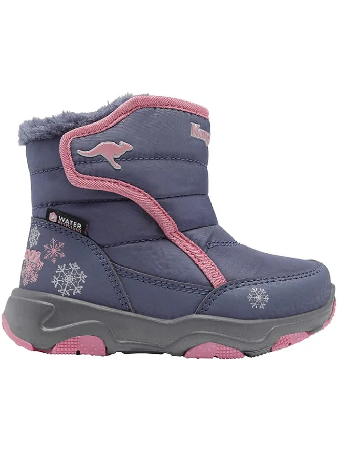 Winterstiefel "KS-Trunks Mid V" in Grau/ Pink>Kangaroos New