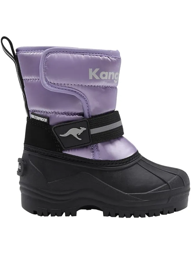 Winterstiefel "Shell II" in Schwarz/ Lila>Kangaroos Clearance