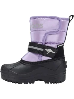 Winterstiefel "Shell II" in Schwarz/ Lila>Kangaroos Clearance