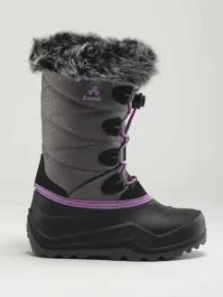 Kamik Stiefel & Boots·Stiefel^Winterstiefel "Snowangel" in Grau/ Lila