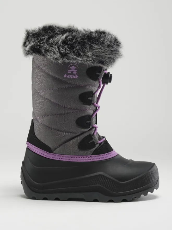 Kamik Stiefel & Boots·Stiefel^Winterstiefel "Snowangel" in Grau/ Lila