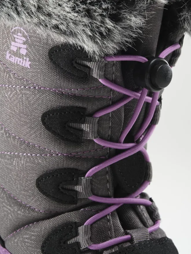 Kamik Stiefel & Boots·Stiefel^Winterstiefel "Snowangel" in Grau/ Lila