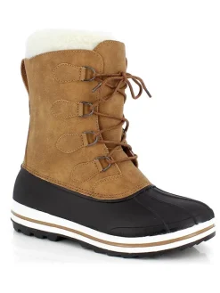 Kimberfeel Stiefel & Boots^Winterstiefel "Tiago" in Hellbraun/ Schwarz