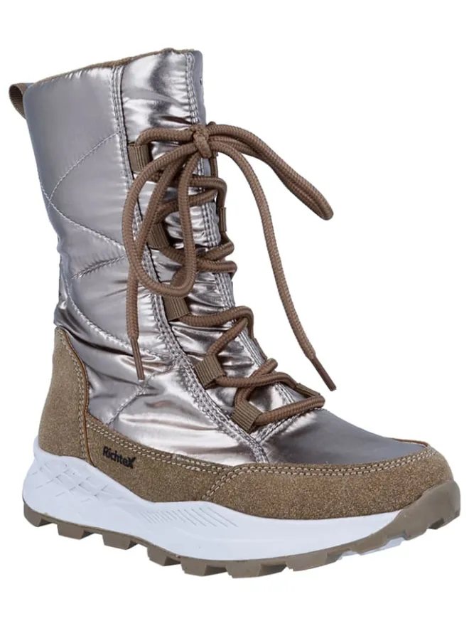 Winterstiefel "Venture" in Gold/ Hellbraun>Richter Shoes