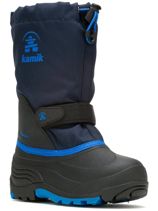 Kamik Stiefel & Boots·Stiefel^Winterstiefel "Waterbug 5" in Dunkelblau/ Blau