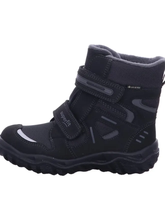 superfit Stiefeletten·Hohe Stiefeletten^Winterstiefeletten HUSKY in schwarz/grau