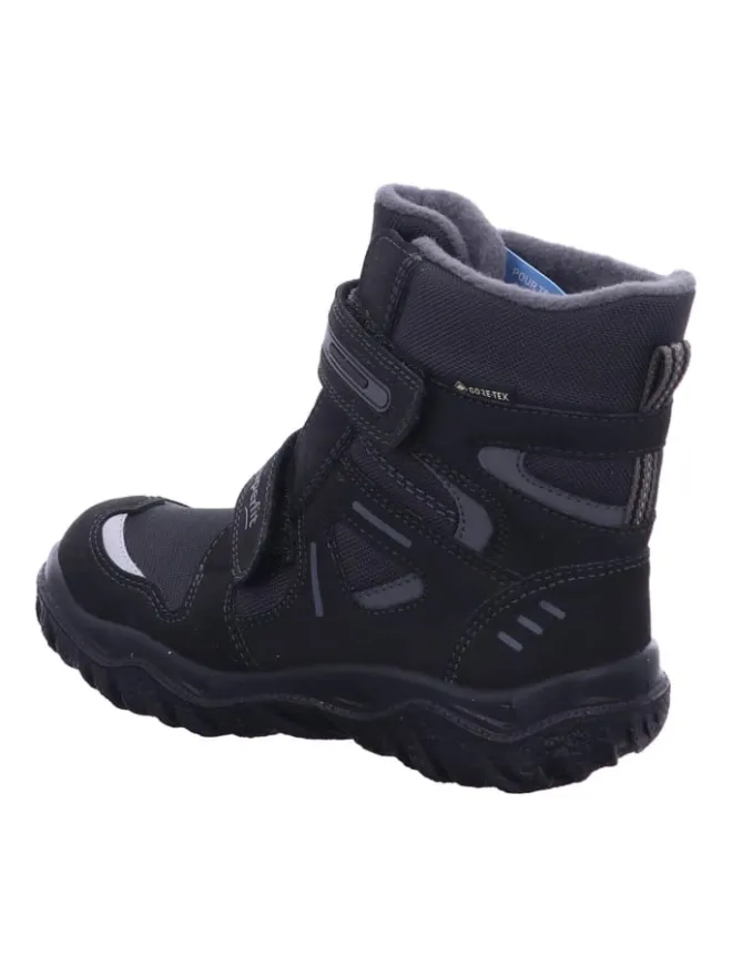 superfit Stiefeletten·Hohe Stiefeletten^Winterstiefeletten HUSKY in schwarz/grau