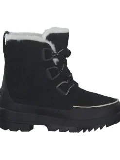 Winterstiefeletten in Schwarz><noscript><img width=