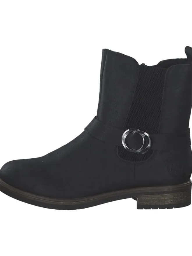 Winterstiefeletten in schwarz/schwarz>rieker Online
