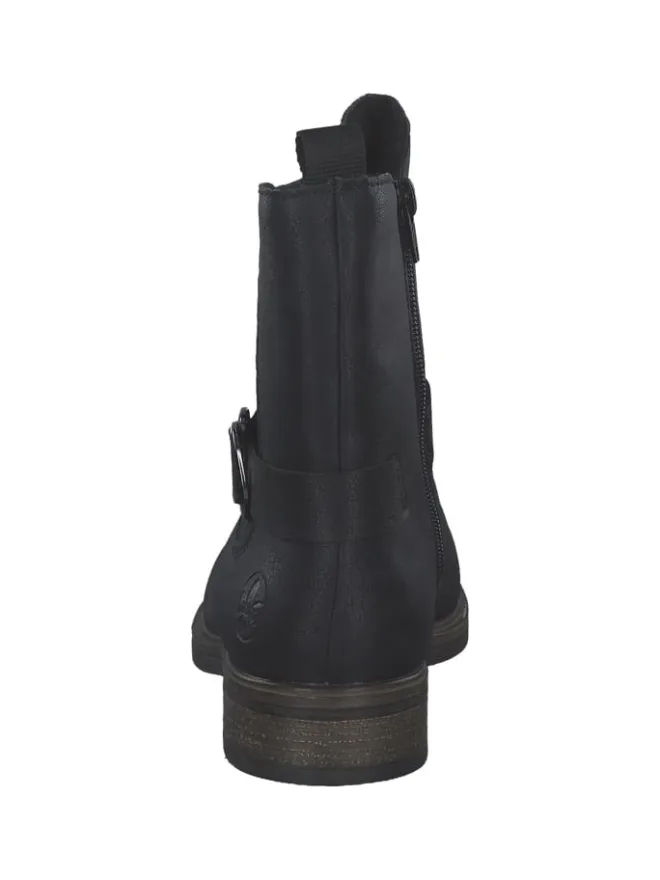 Winterstiefeletten in schwarz/schwarz>rieker Online