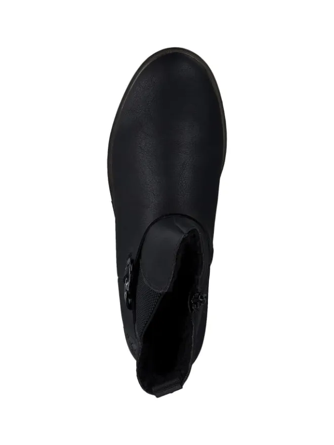 Winterstiefeletten in schwarz/schwarz>rieker Online