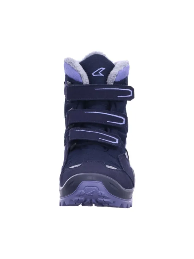 Winterstiefeletten MILO EVO GTX in navy/lavendel>LOWA Online