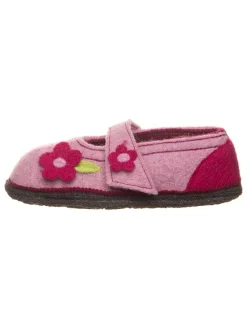 kitz pichler Hausschuhe^Wollfilz-Hausschuhe "Becky" in Rosa
