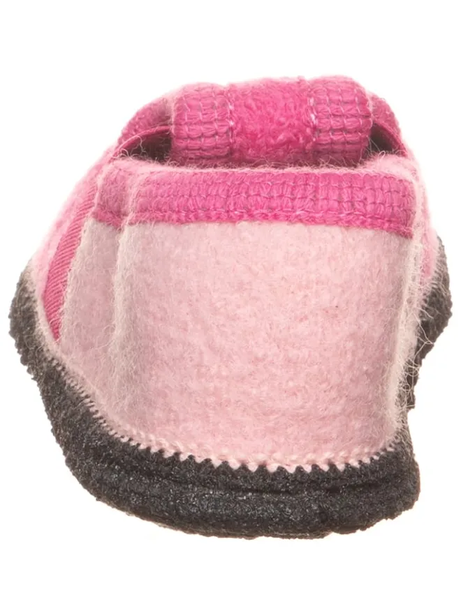 kitz-pichler Hausschuhe^Wollfilz-Hausschuhe "Bobby Küken" in Pink