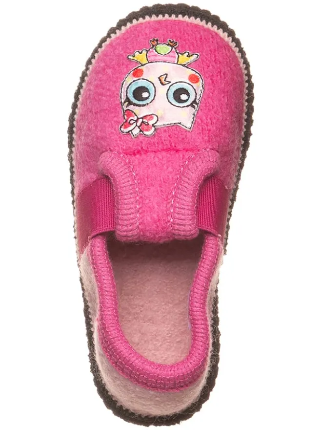 kitz-pichler Hausschuhe^Wollfilz-Hausschuhe "Bobby Küken" in Pink