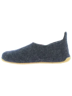 Living Kitzbühel Clogs & Pantoletten|Hausschuhe^Woll-Hausschuhe "Gipfelkreuz" in Dunkelblau