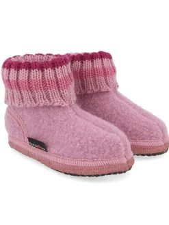 Woll-Hausschuhe "Paul" in Rosa>HAFLINGER New