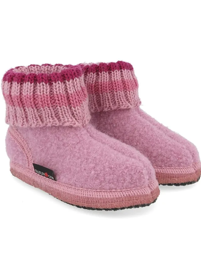 Woll-Hausschuhe "Paul" in Rosa>HAFLINGER New
