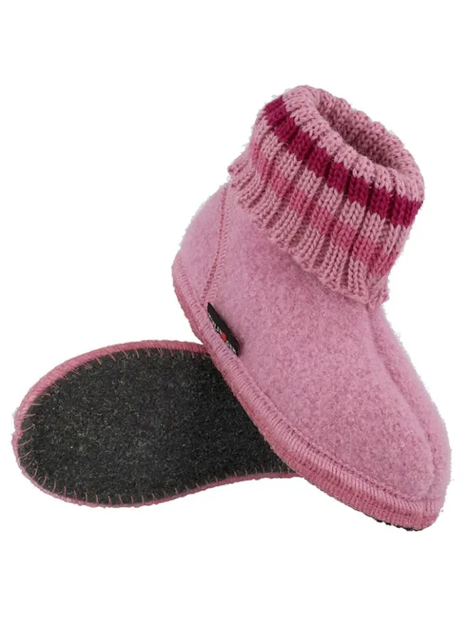 Woll-Hausschuhe "Paul" in Rosa>HAFLINGER New