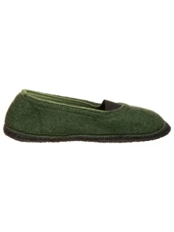 kitz-pichler Clogs & Pantoletten|Hausschuhe^Woll-Hausschuhe "Ronja GM" in Khaki