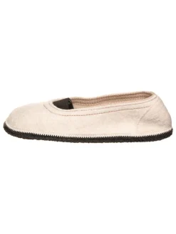 kitz-pichler Hausschuhe|Hausschuhe^Woll-Hausschuhe "Ronja GM" in Creme