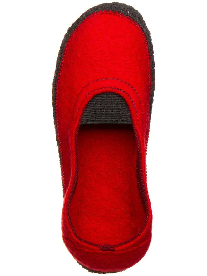 kitz-pichler Hausschuhe^Woll-Hausschuhe "Ronja GM" in Rot