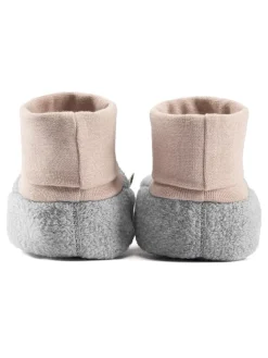 Wollwalk-Krabbelschuhe "Elias" in Grau>Hofbrucker Discount