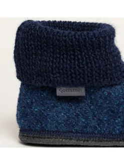 Gottstein Hausschuhe^Wool Venture High in blau