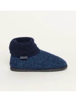 Gottstein Hausschuhe^Wool Venture High in blau