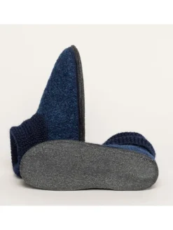 Gottstein Hausschuhe^Wool Venture High in blau
