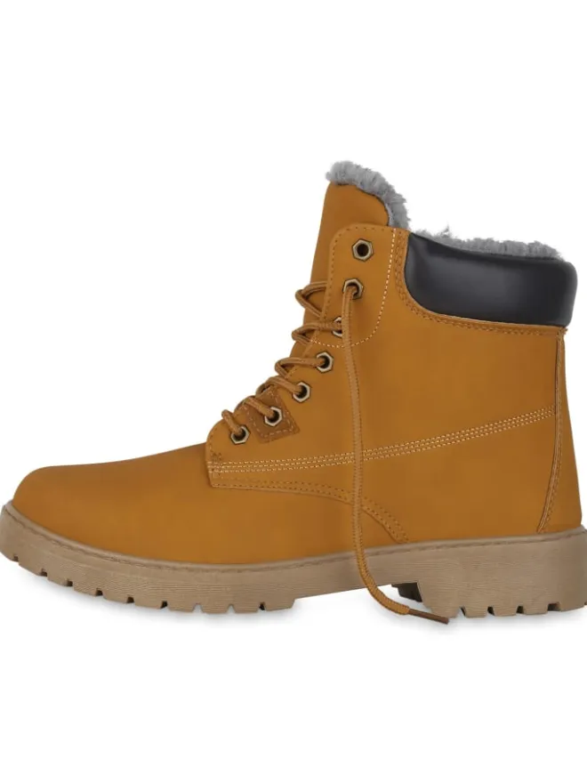 VAN HILL Stiefel & Boots^Worker Boots Derek in Hellbraun