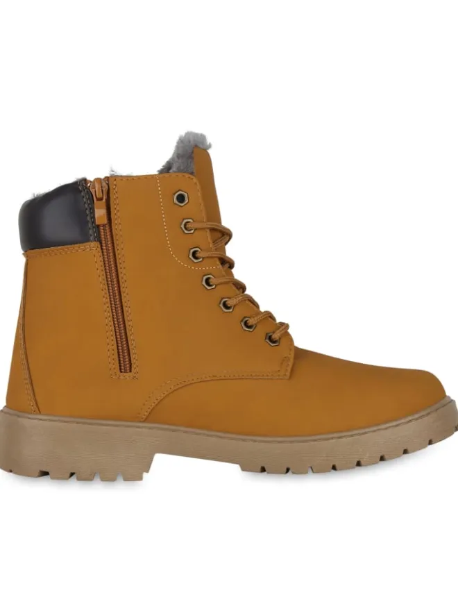 VAN HILL Stiefel & Boots^Worker Boots Derek in Hellbraun