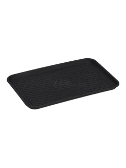 2x Schuhabtropfschale in Schwarz>relaxdays Outlet