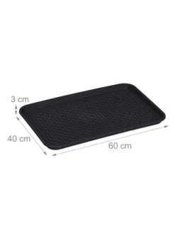 8x Schuhabtropfschale in Schwarz><noscript><img width=