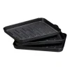 3x Schuhabtropfschale in Schwarz>relaxdays Online