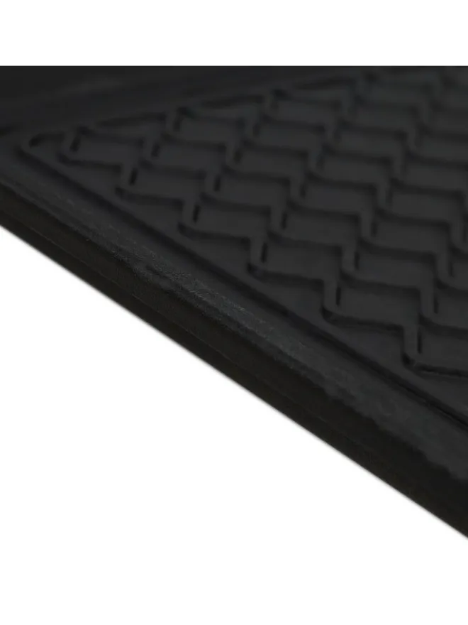relaxdays Schuhpflege Und Mehr|Schuhpflege Und Mehr^4x Schuhabtropfschale in Schwarz