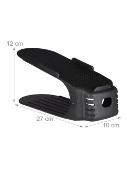 12x Schuhstapler in Schwarz><noscript><img width=
