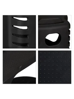 relaxdays Schuhpflege Und Mehr|Schuhpflege Und Mehr^48x Schuhstapler in Schwarz