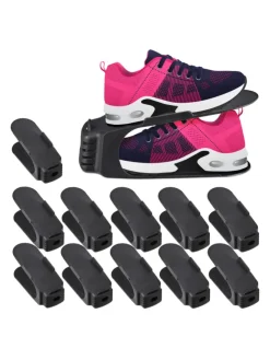 24x Schuhstapler in Schwarz>relaxdays Outlet