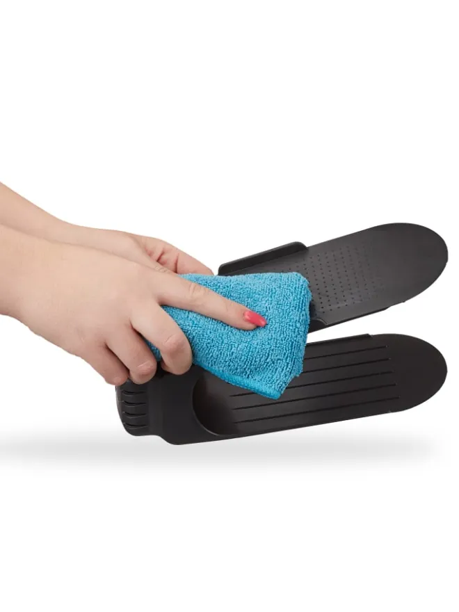 24x Schuhstapler in Schwarz>relaxdays Outlet