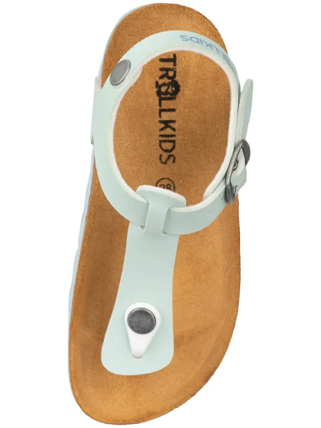 Trollkids Sandalen·Zehensandalen^Zehentrenner "Alesund" in Mint