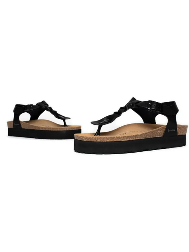Zehentrenner "Ancone" in Schwarz>BACKSUN Online