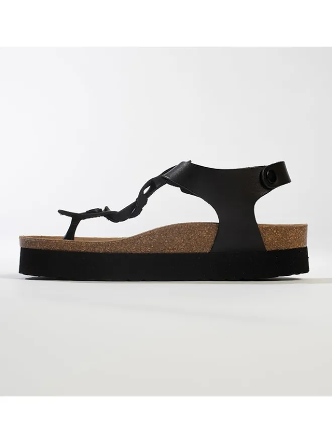 Zehentrenner "Ancone" in Schwarz>BACKSUN Online