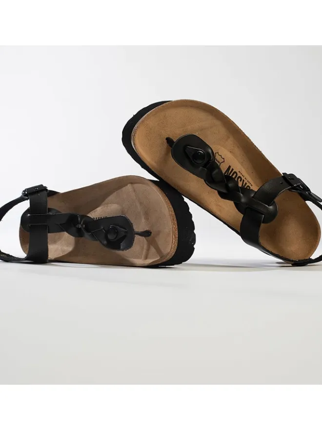 Zehentrenner "Ancone" in Schwarz>BACKSUN Online