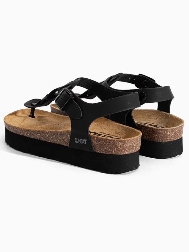 Zehentrenner "Arroz" in Schwarz>Sunbay Discount