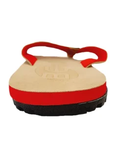 BECO the world of aquasports Outdoorschuhe^Zehentrenner BEactive V-Strap in beige-rot