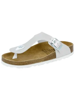 Lico Sandalen·Zehensandalen^Zehentrenner "Bioline Trend Kids" in Silberfarben