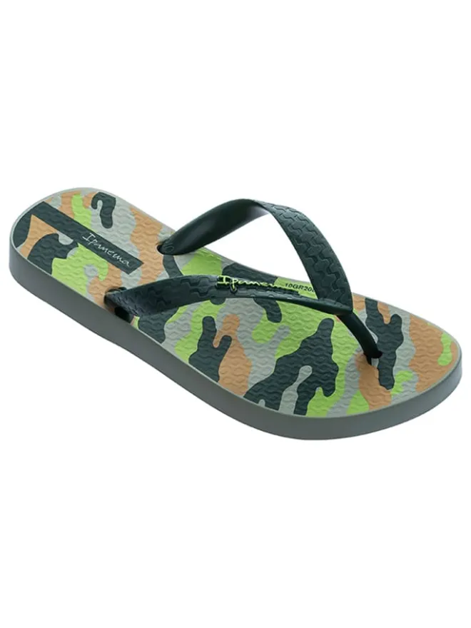 Ipanema Sandalen·Zehensandalen^Zehentrenner "Classic IX" in Grün/ Beige