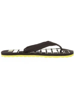 Puma Sandalen·Zehensandalen^Zehentrenner "EPIC FLIP" in Grau/ Gelb